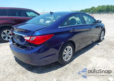 2012 Hyundai Sonata Gls из США, поврежденный, VIN 5NPEB4AC1CH324968